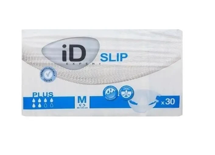 Підгузки для дорослих id slip plus розмір m (80-125 см), 30 шт