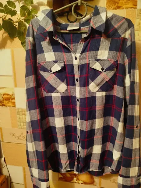 Рубашки подростковые теплые