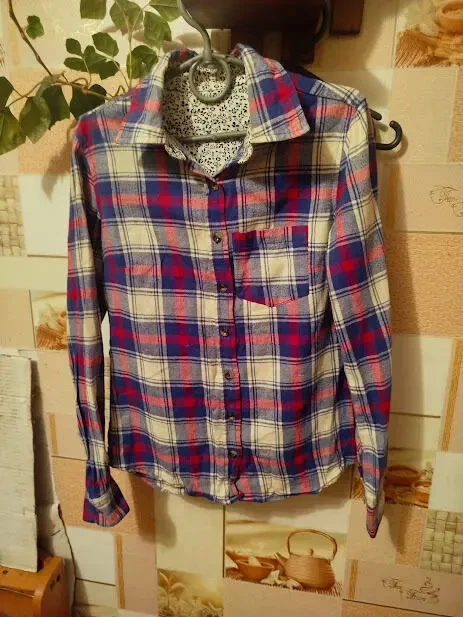 Рубашки подростковые теплые 3