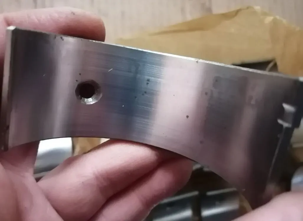 Вкладыши зил 157 шатунные 0,60 новые ссср 4