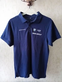 Футболка - поло BMW - 3 dvd диска в подарок.