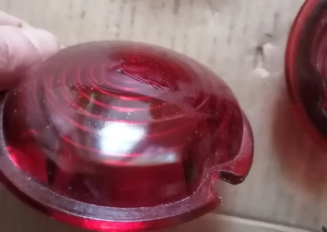 Стекло заднего фонаря газ 69, 52, новое ссср 4