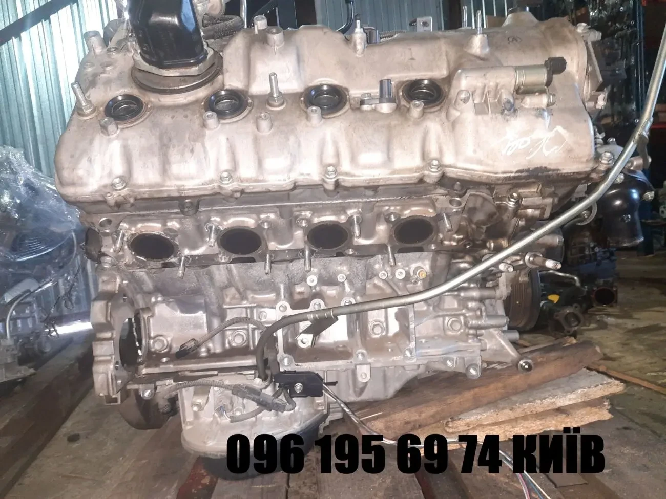 Двигатель Lexus LS460 4.6 1UR-FSE 2006-2017 из Японии 1900038190 2