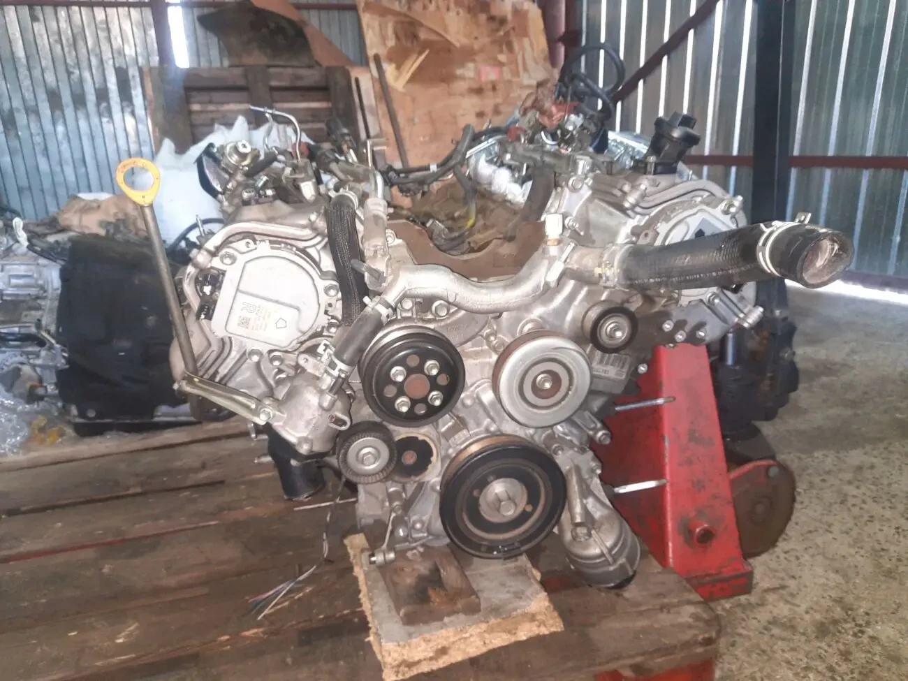 Двигатель Lexus LS460 4.6 1UR-FSE 2006-2017 из Японии 1900038190