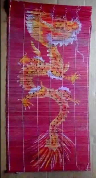 Национальный барельеф и гравюра МНР, настенная циновка /Дракон/ КНР. 7