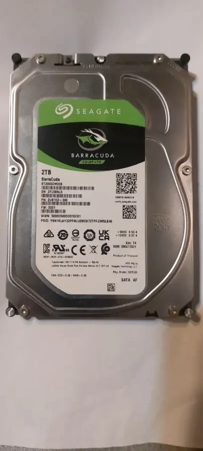 Жорсткий диск Seagate BarraCuda HDD 2TB