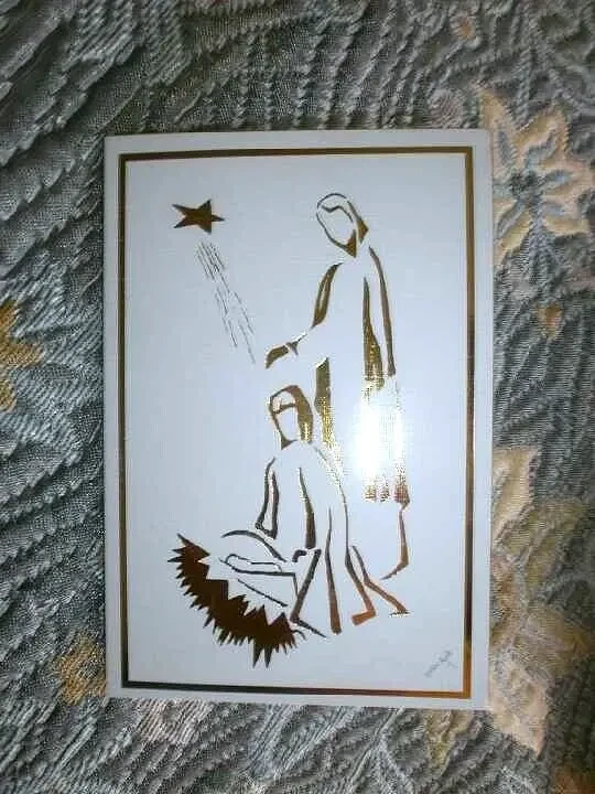 Детям Авторская Открытка к РОЖДЕСТВУ,Новому году .carlos Ayala, London 4