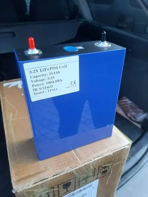 Акумуляторні комірки LiFePO4 Eve MB31 314Ah 3,2 В 8000 циклів