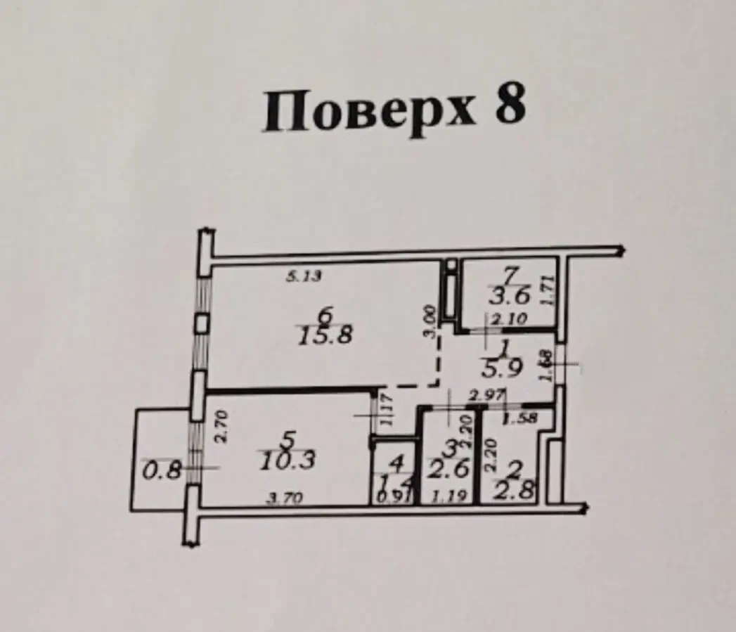 Черемушки/Пространство на Радостной,новый дом,евроремонт,балкон 9
