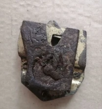 Замок ящика запаски газ 2402, новый ссср