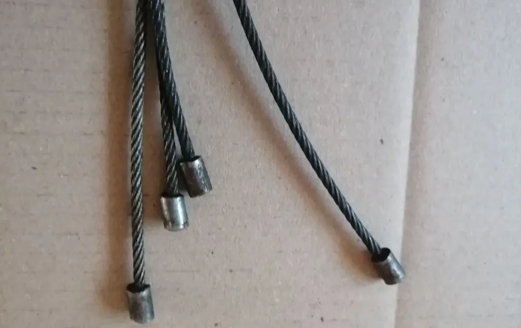 Трос ручника газ 24 передний, новый ссср 2