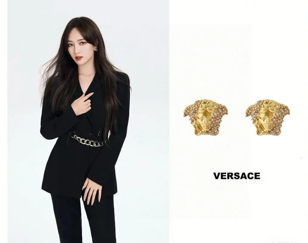 Сережки Versace 4