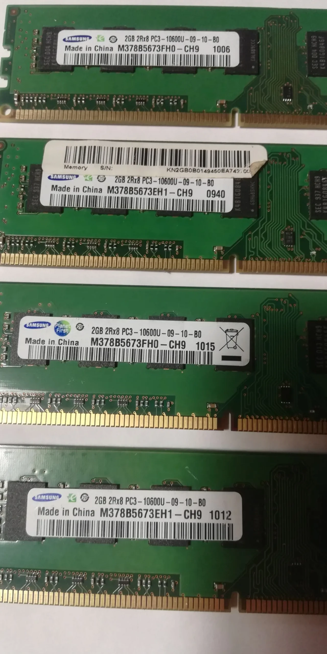 Оперативная память SAMSUNG DDR3-1333 4x2Gb 3