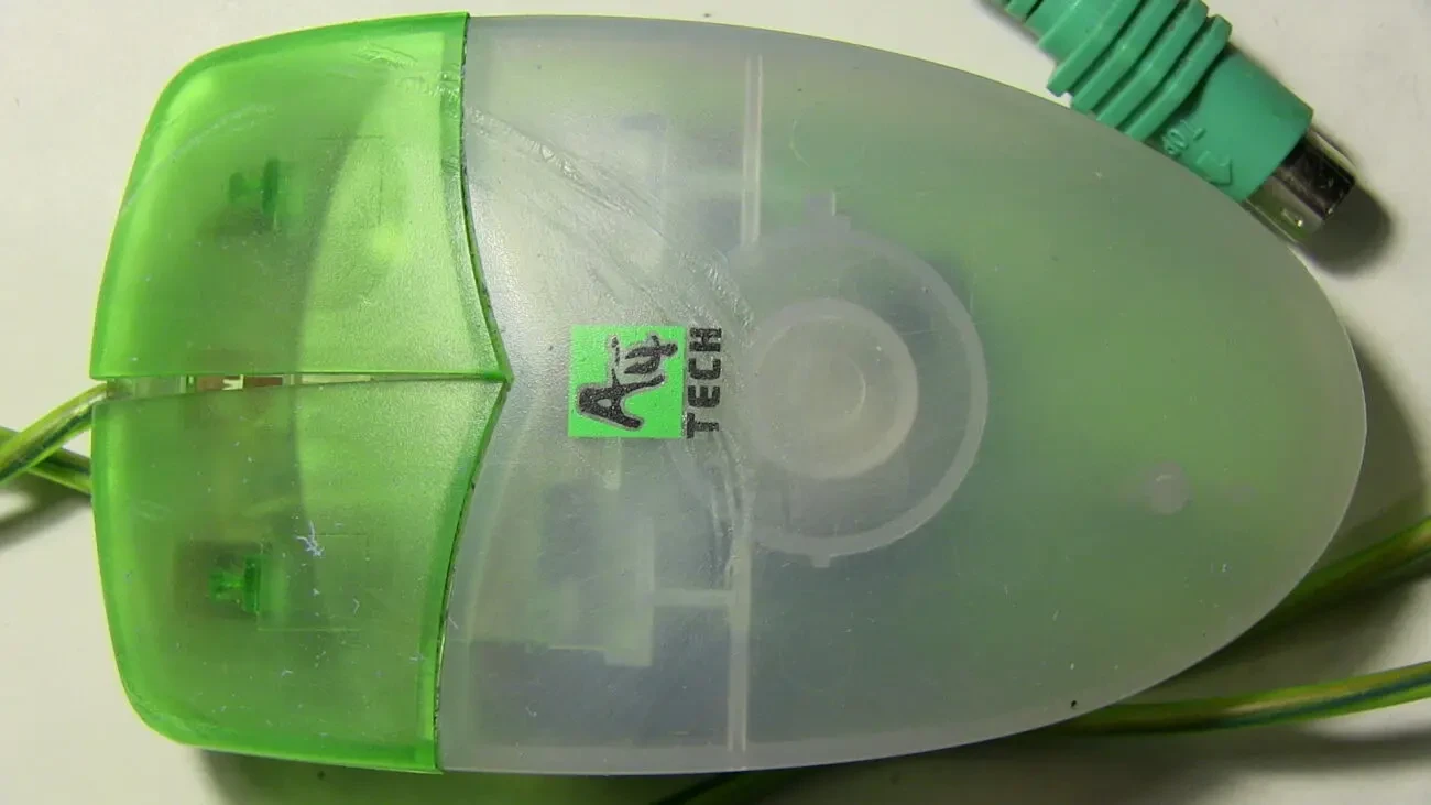 Мышка Шариковая PS2 A4Tech FOK-520 Раритет. Рабочая проверена. 3