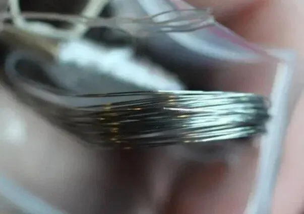 Дріт ніхром Х20Н80 (NI80), нержавіюча сталь AISI 321 на вагу, метраж 6