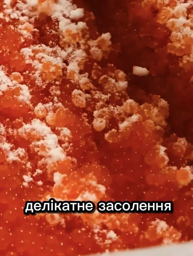 Свіжа червона ікра напряму з рибного господарства 6