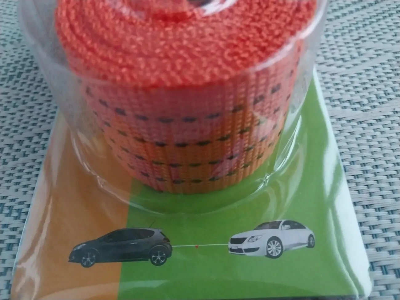 Трос буксировочный Трос буксирувальний 4 м 2000 кг 3