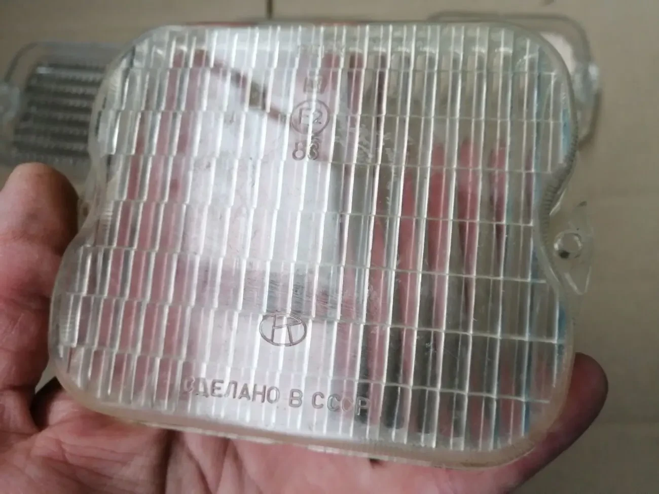 Стекло заднего фонаря газ, уаз, зил, новое ссср 4