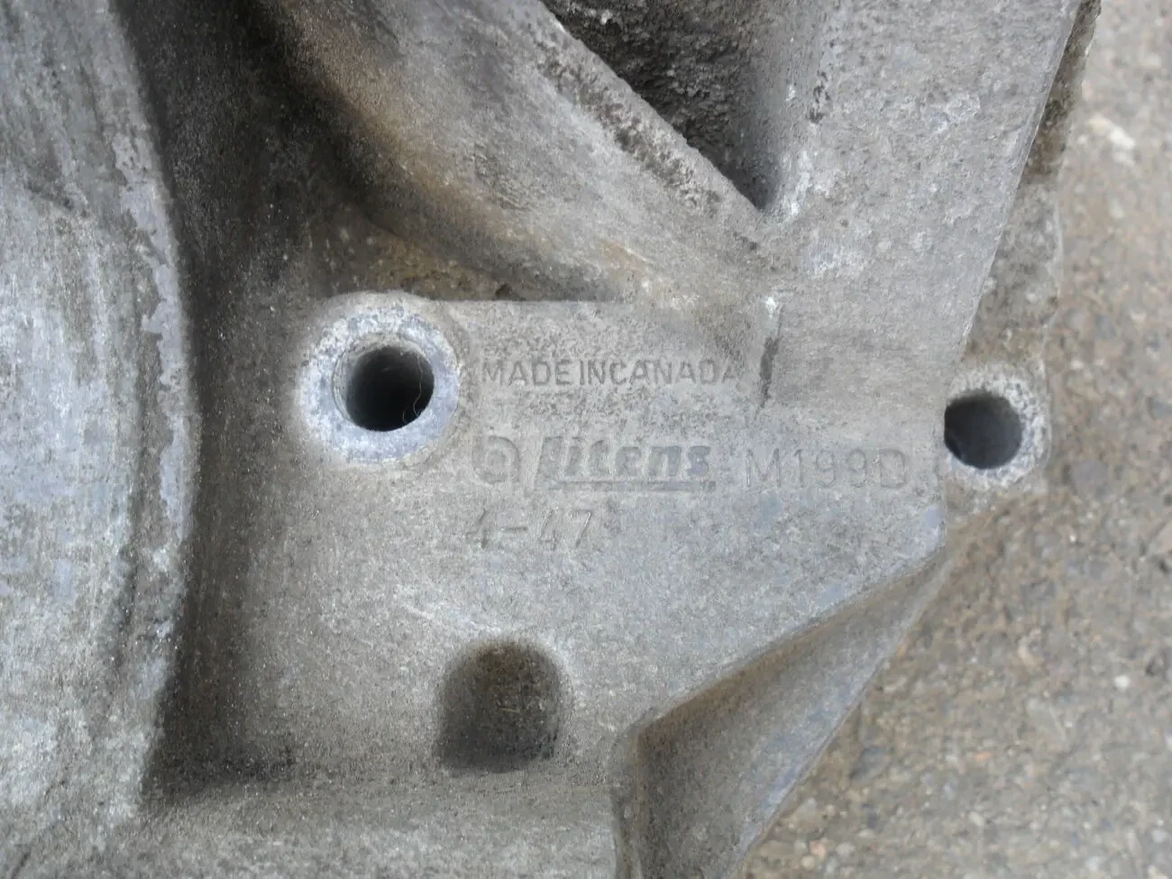 Кронштейн генератора і ГУР Ford Escort VII 1995-2000, 95AB10K019AA 7