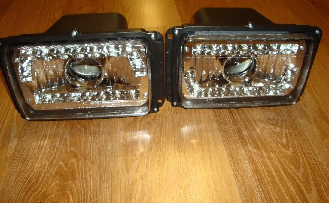 Фари Камаз, Маз Led (світлодіодні) комплект 2 штуки 7