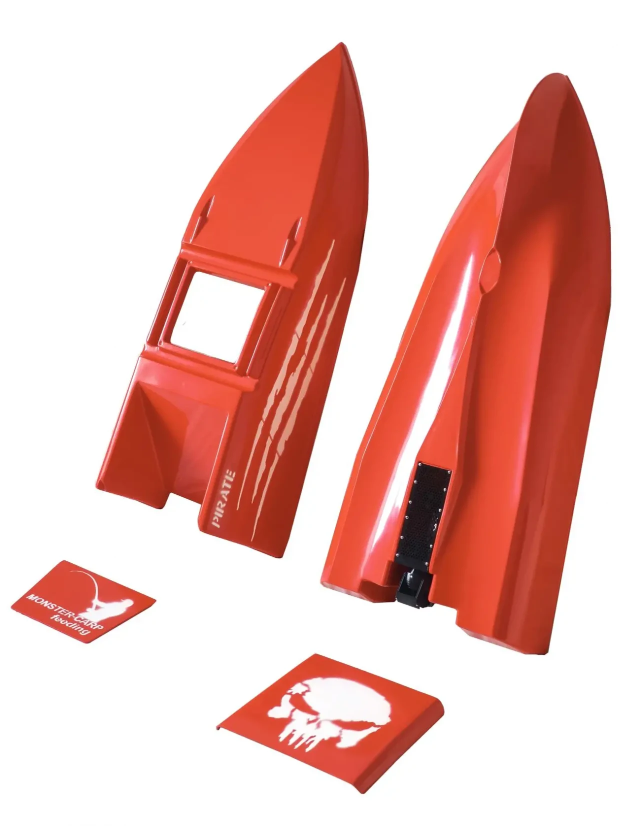 Корпус карпового кораблика Pirate 36 с водометом и двигателем 7