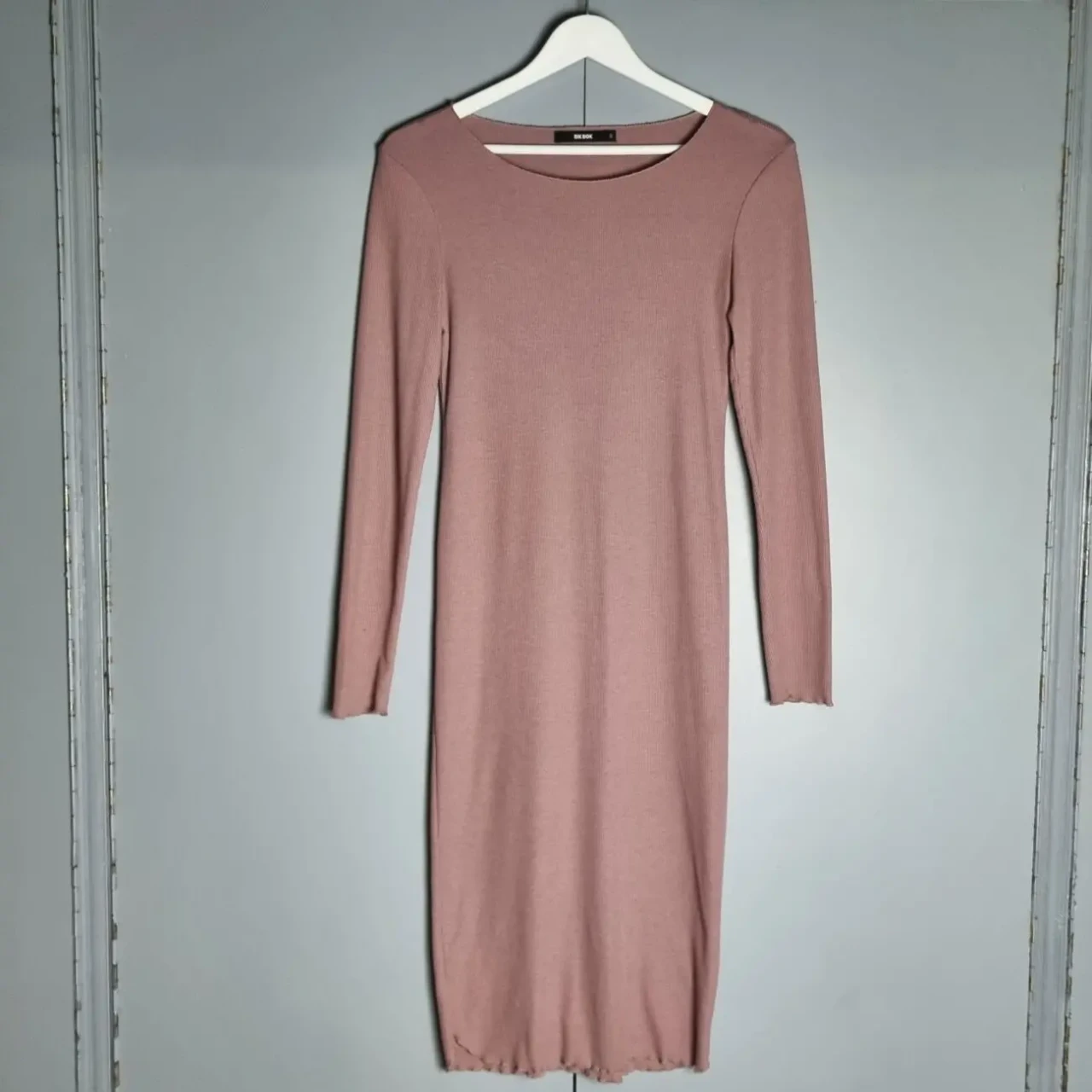 Рожева сукня  в рубчик bikbok s 2