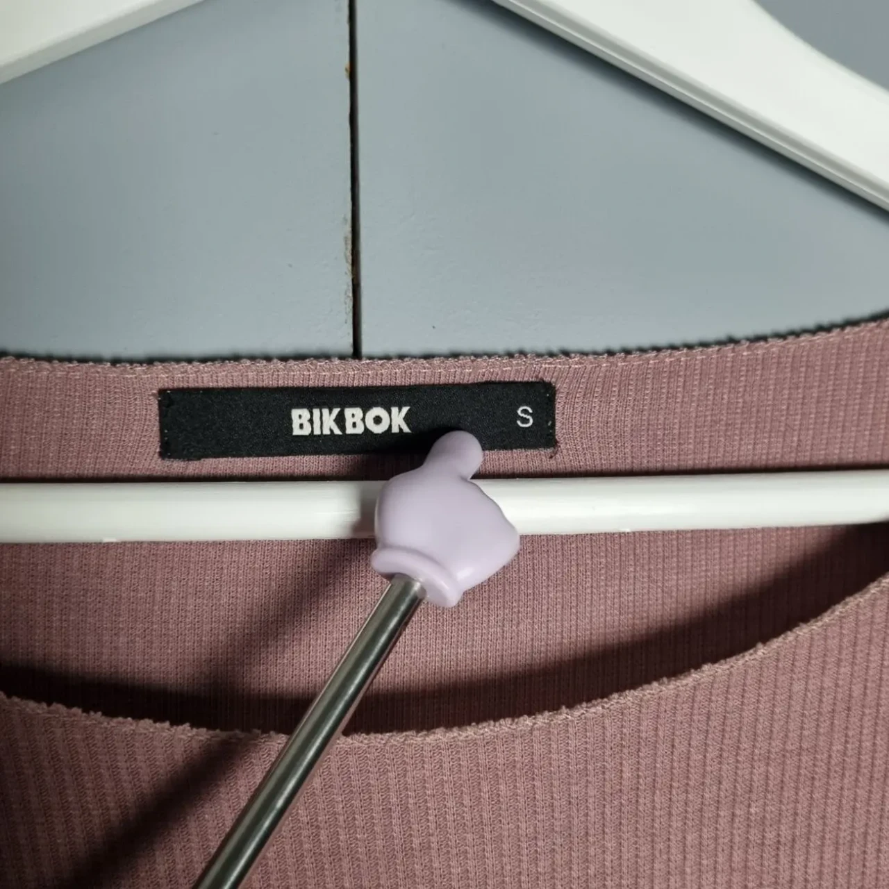 Рожева сукня  в рубчик bikbok s 6