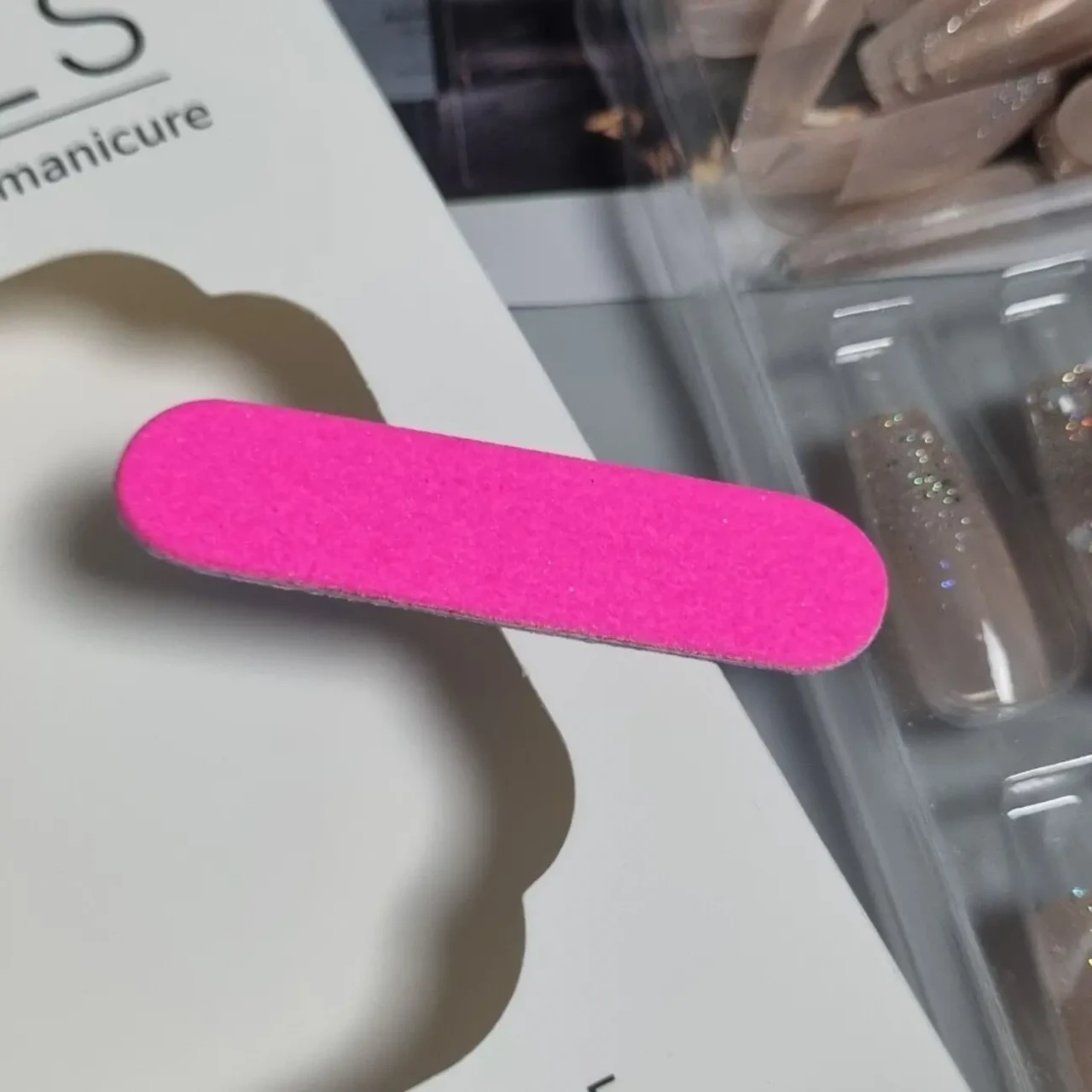 24 шт. набір накладних нігтів гламурний блиск 6