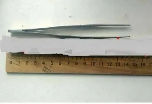 Инструмент пинцеты 2 разных нержавеющая сталь, раритет 11