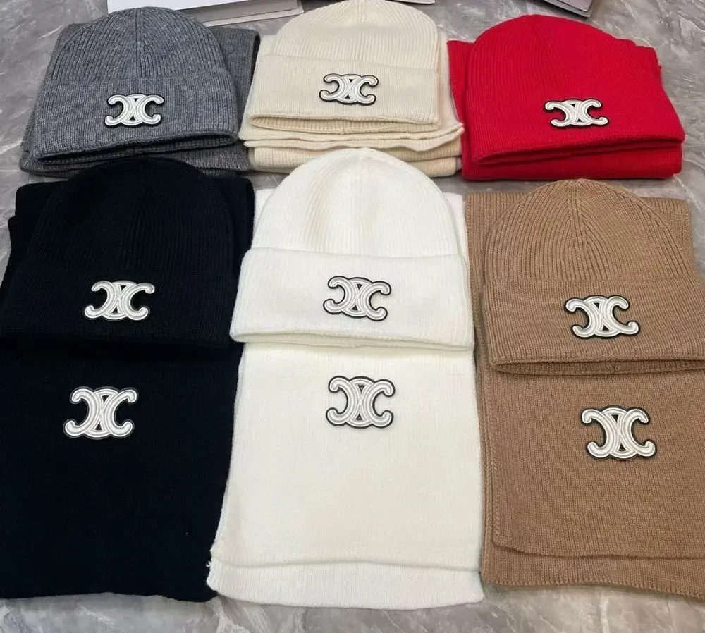 Комплект шапка з шарфом Loro Piana 10