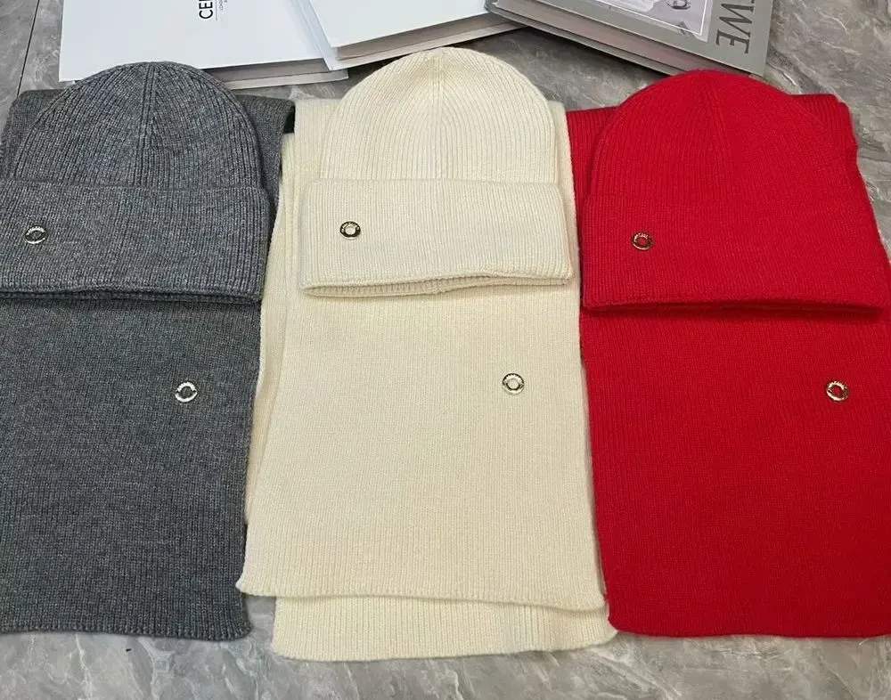 Комплект шапка з шарфом Loro Piana 4