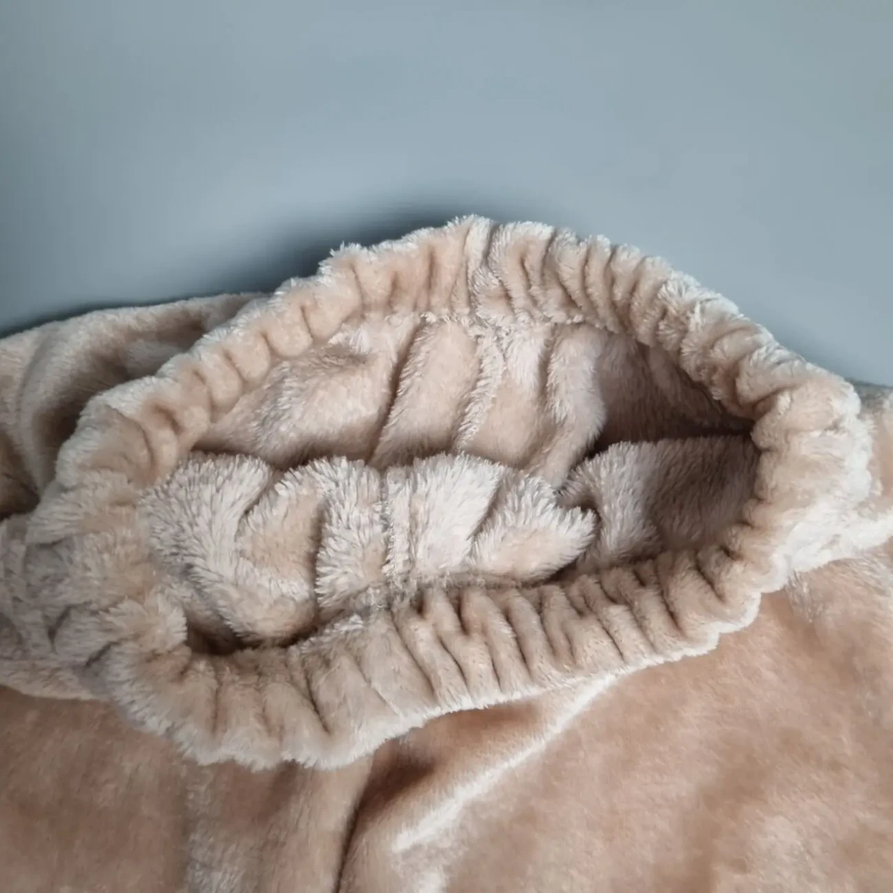 Жіночі персикові піжамні шорти з велсофту 6