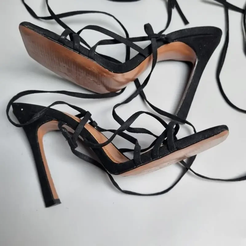 Чорні босоніжки asos design 36 7