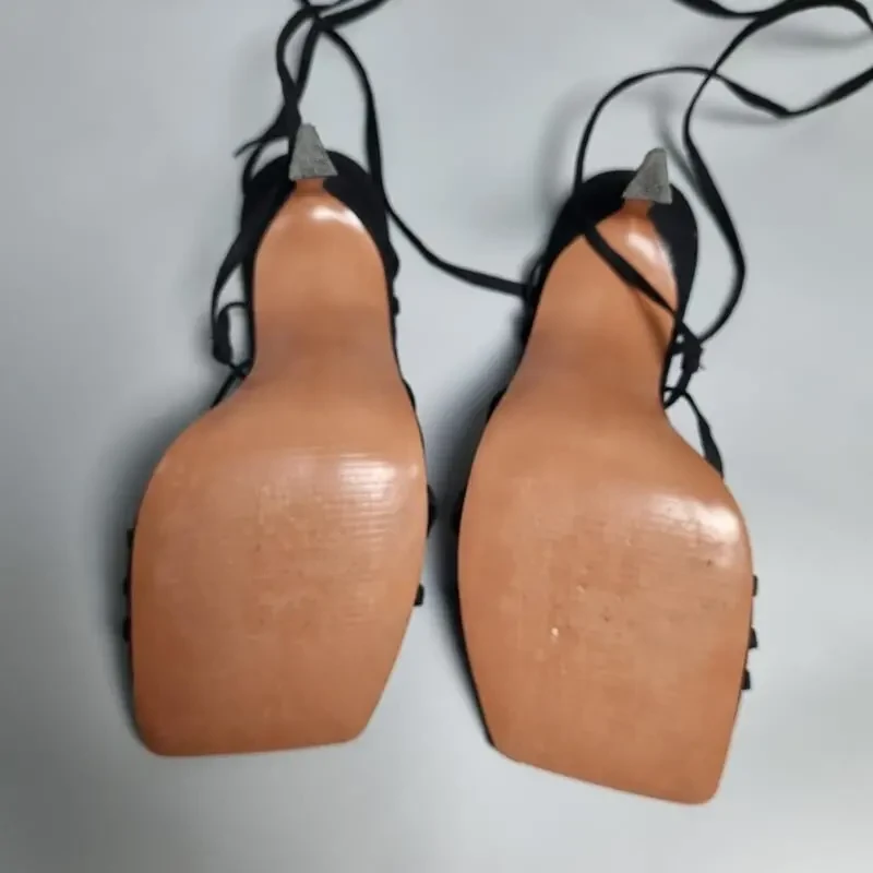 Чорні босоніжки asos design 36 6