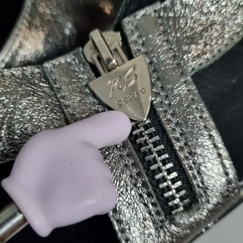 Срібні босоніжки на платформі 5