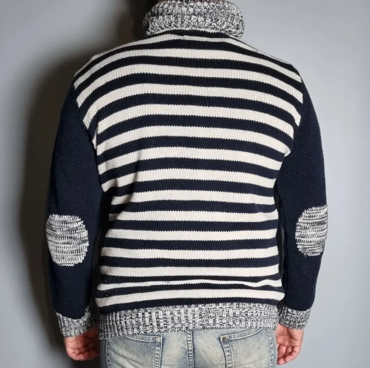 В'язаний светр для чоловіків wam denim, розмір xl 3