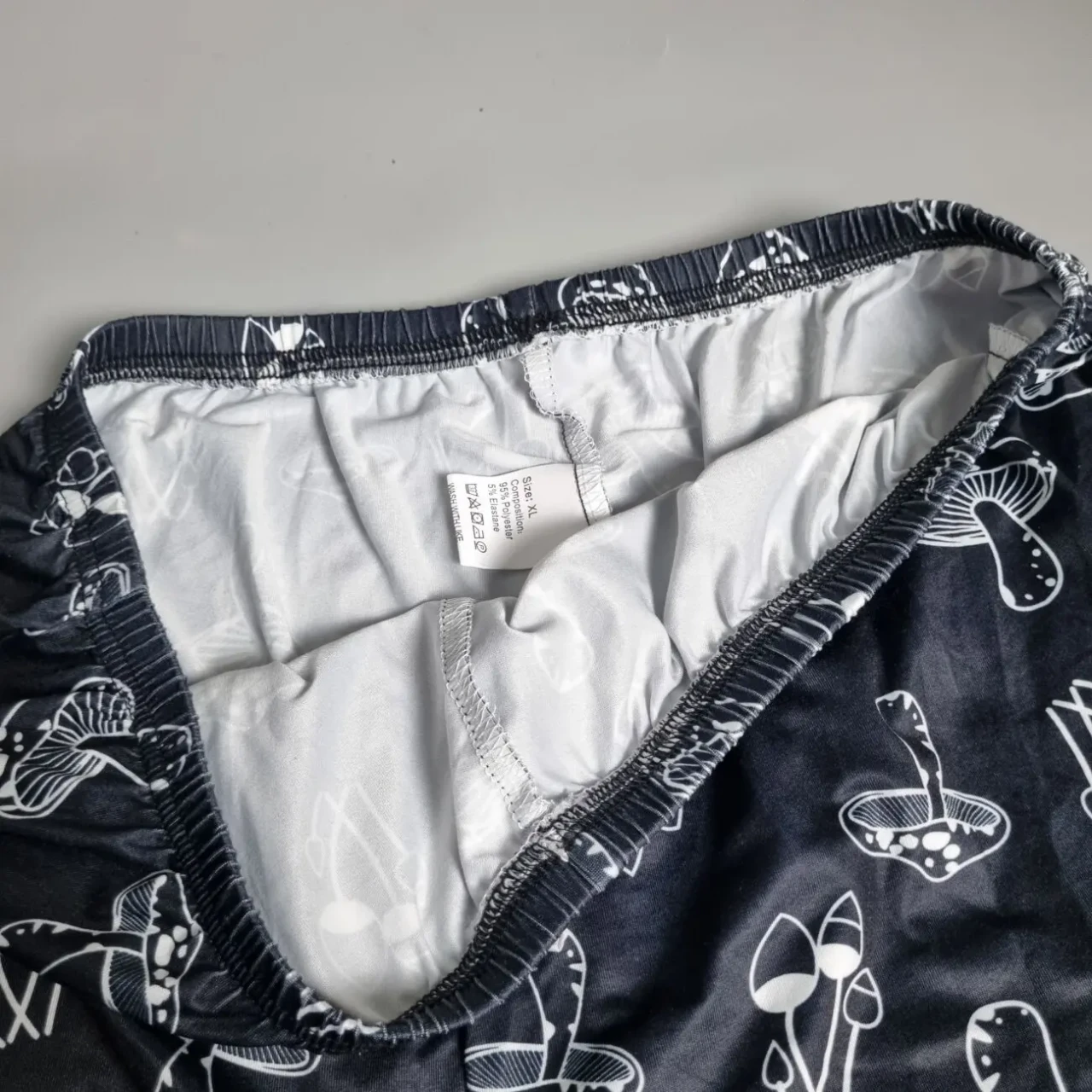 Жіночі шорти з принтом грибів, бавовна, розмір xl 6