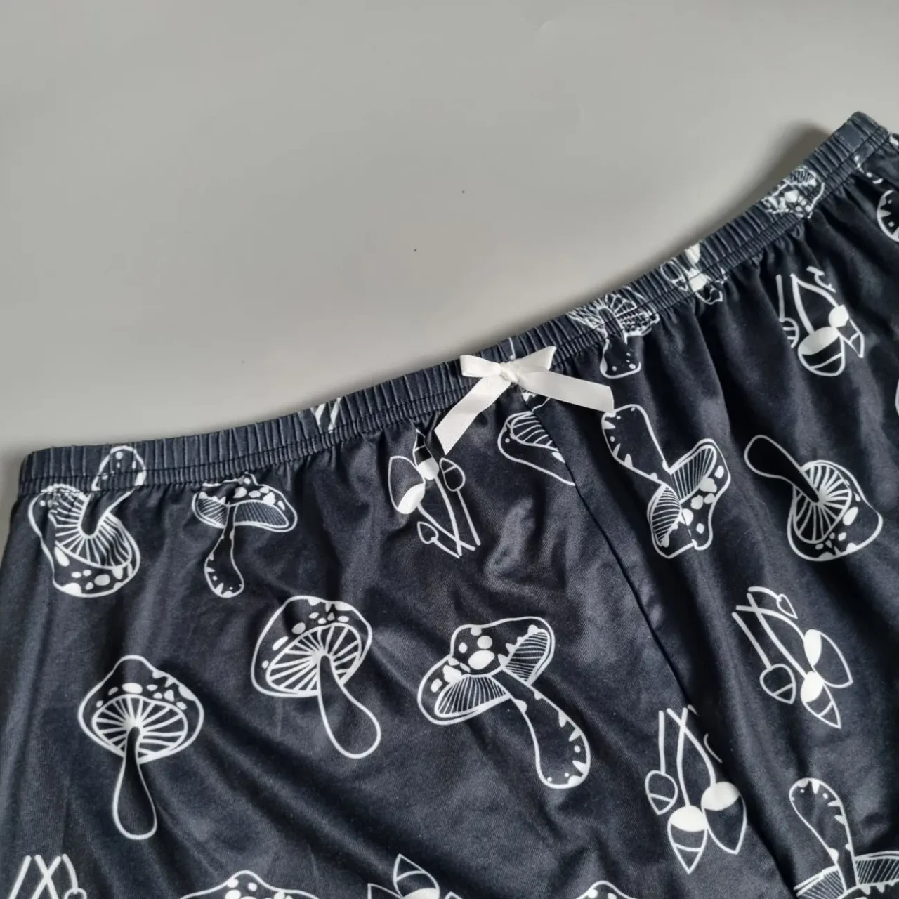 Жіночі шорти з принтом грибів, бавовна, розмір xl 5