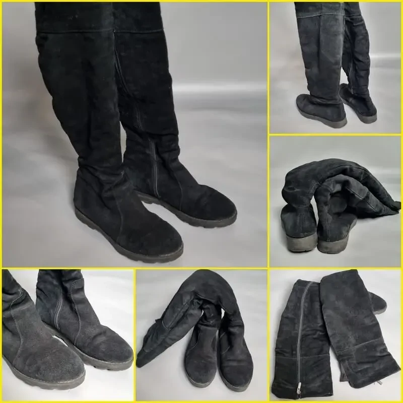 Чорні ботфорти ultra moda 9