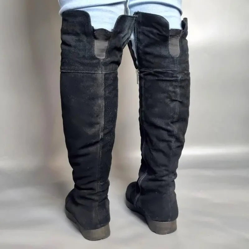 Чорні ботфорти ultra moda 5