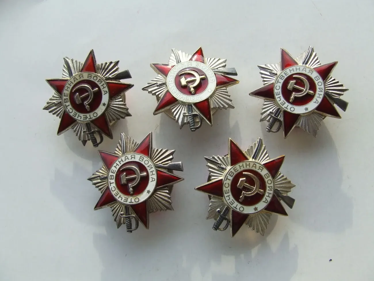 Орден ВОВ-2.степени -5 штук 2