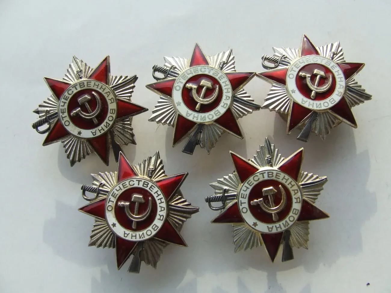 Орден ВОВ-2.степени -5 штук