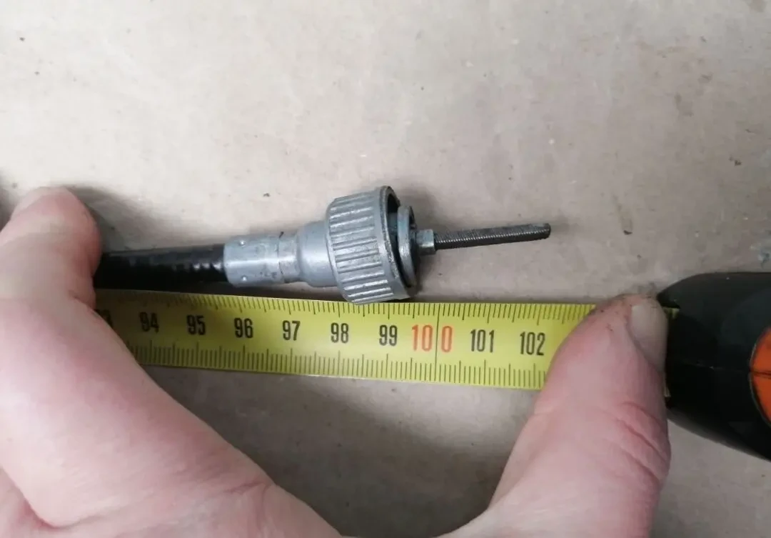 Трос спидометра москвич 408, 412, новый ссср 6