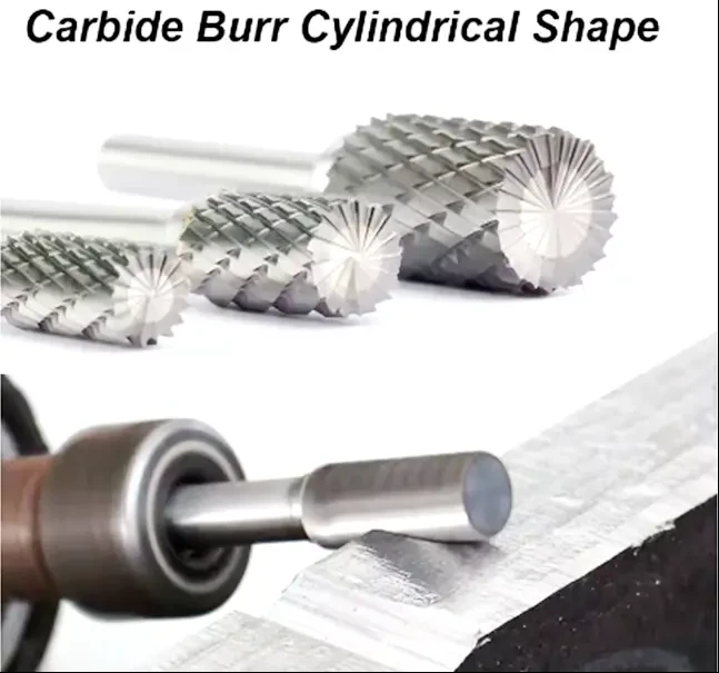 Твердосплавна фреза цилиндрическая