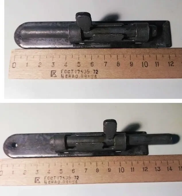 Защелка замок шпингалет, прочный, тяжелый, 1 шт.