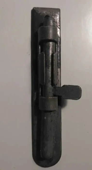 Защелка замок шпингалет, прочный, тяжелый, 1 шт. 3