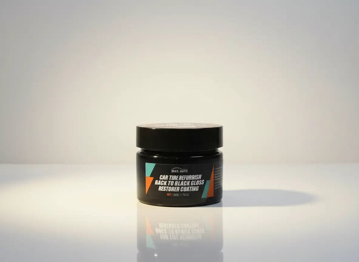 Чорний віск MAXxAUTO засіб по догляду за вашими шинами 2