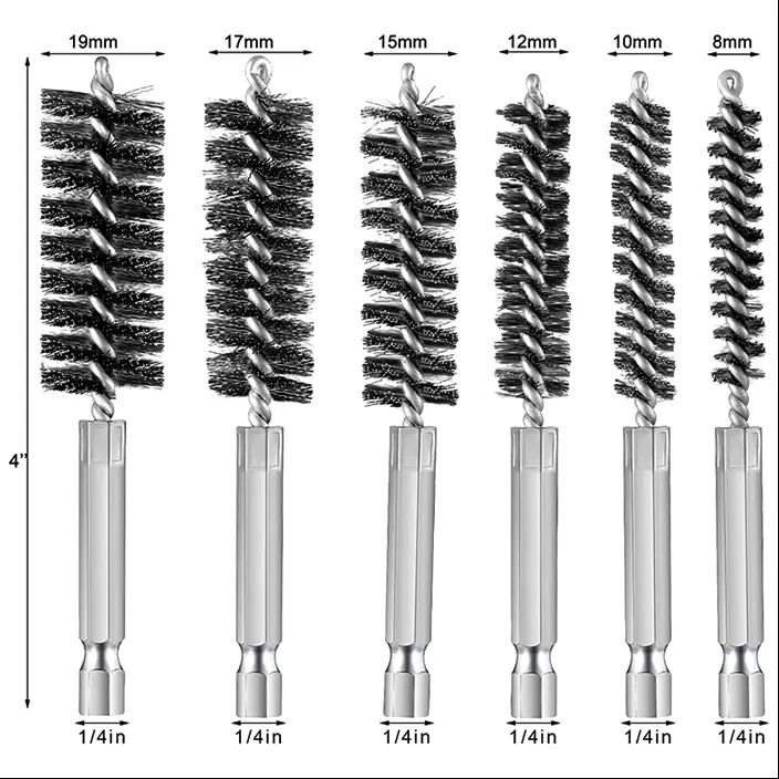 Набор цилиндрических щеток-ершей 3 шт. 2