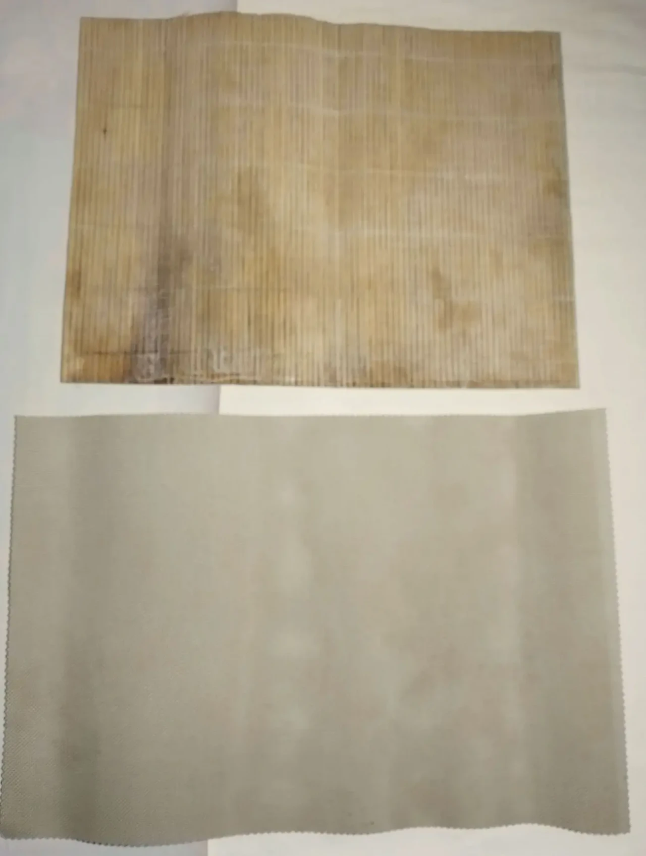 Подставка под посуду, под горячее пластик сетка бежевая для сервировки 2