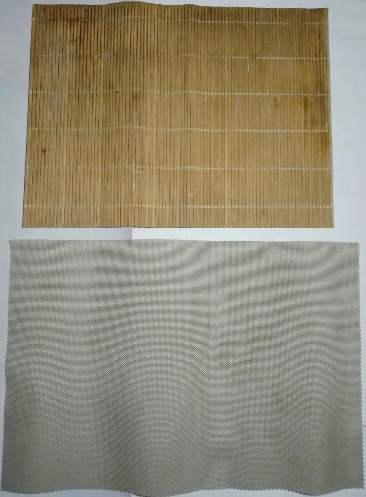 Подставка под посуду, под горячее пластик сетка бежевая для сервировки